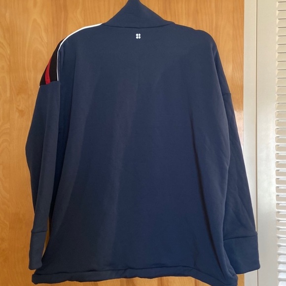 Sweaty Betty striped sweatshirt size large $175 - Picture 2 of 7